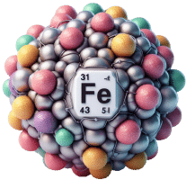 Залізо (as Iron Ferrous Sulphate) іконка